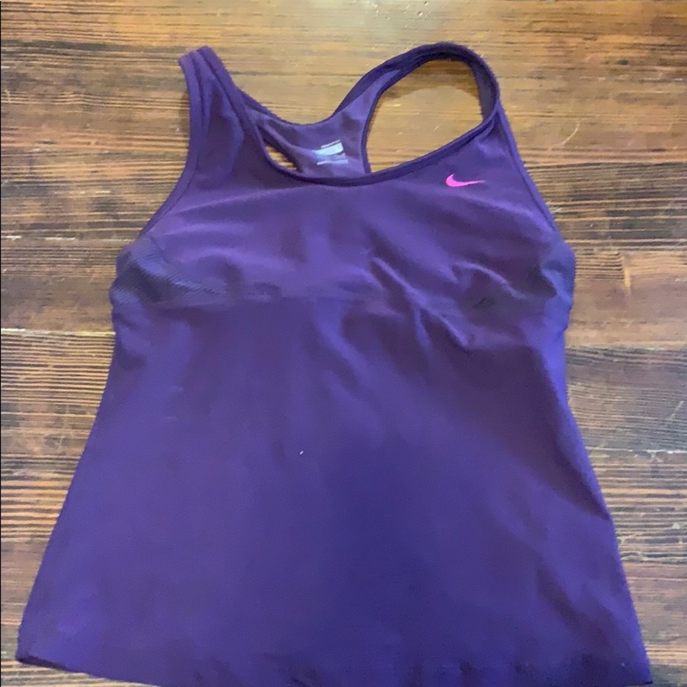 Purple Nike athletic tank